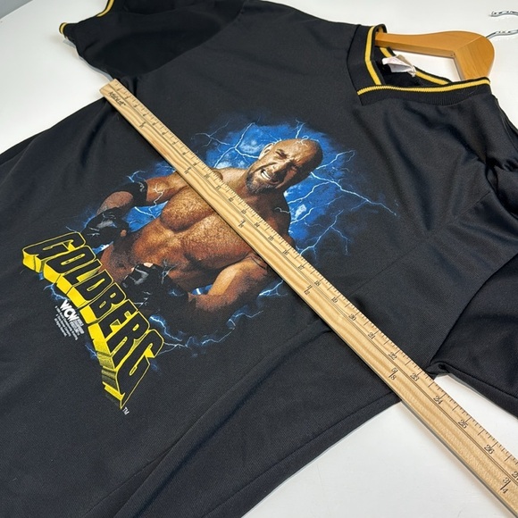 Vintage 1998 WCW Goldberg Rare Wrestling Jersey T Shirt XL - Picture 5 of 7